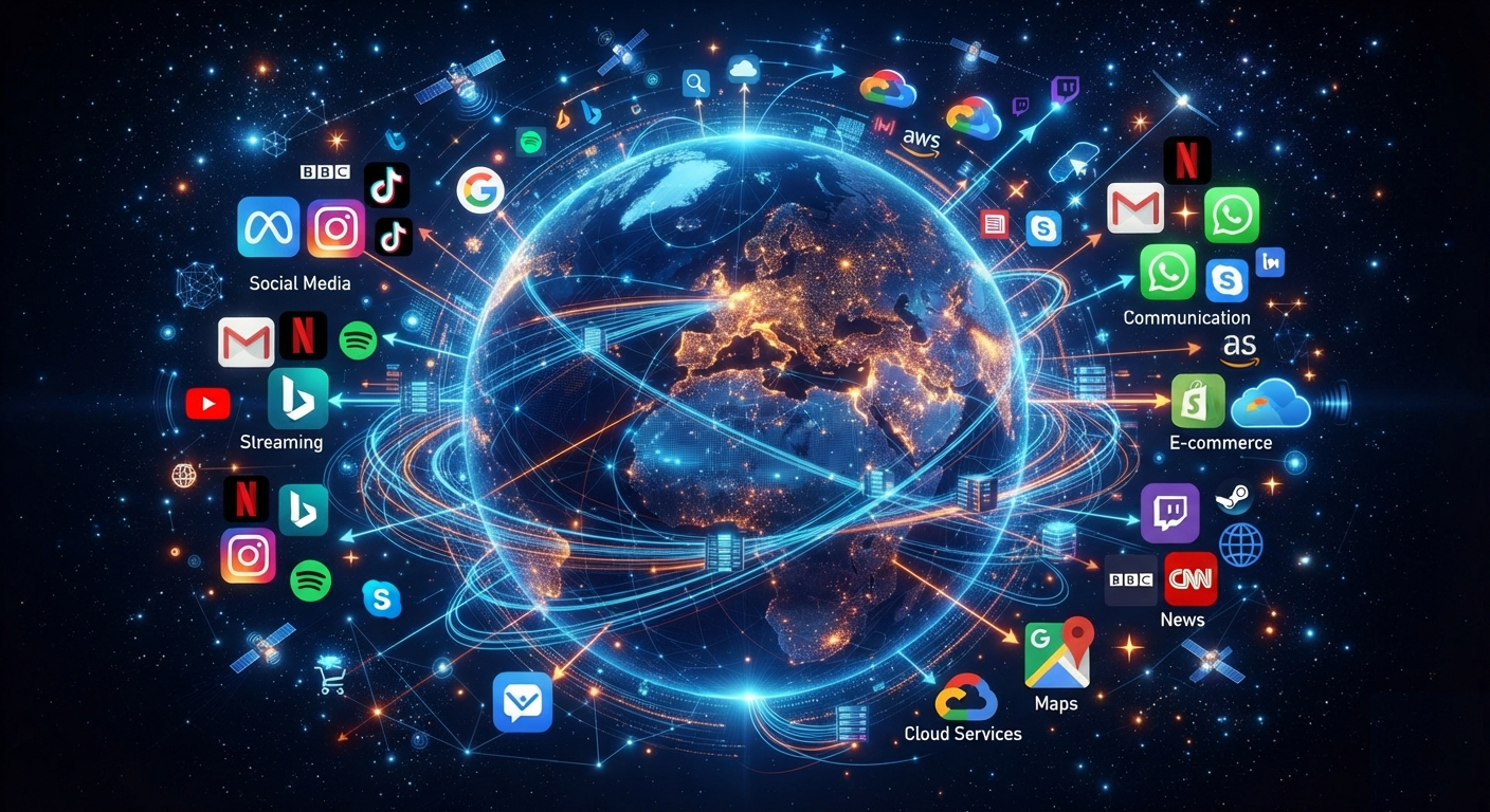 Digital marketing dashboard and social media growth