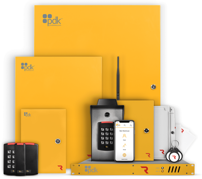 ProdataKey hardware family: controllers, readers and credentials